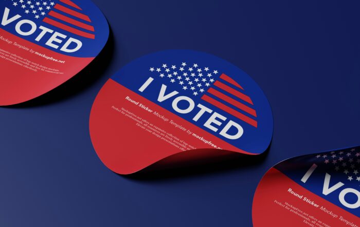 I voted stickers